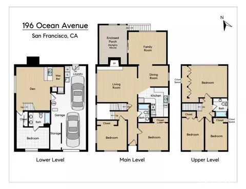 Floorplan - 196 Ocean Ave, San Francisco, CA 94112 photo 1 of 3