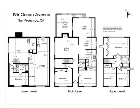 Floorplan - 196 Ocean Ave, San Francisco, CA 94112 photo 3 of 3