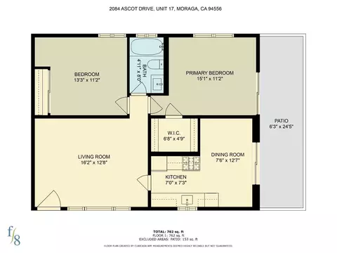 Floorplan - 2084 Ascot Dr, Moraga, CA 94556 photo 3 of 3
