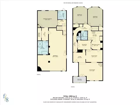 Floorplan - 1507 35th Ave, San Francisco, CA 94122 photo 1 of 1