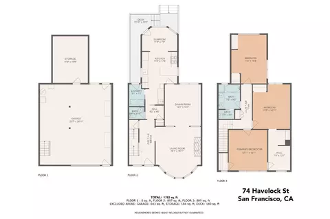 Floorplan - 74 Havelock St, San Francisco, CA 94112 photo 1 of 1