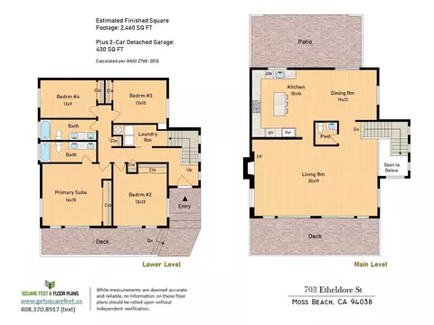 Floorplan - 703 Etheldore St, Moss Beach, CA 94038 photo 1 of 1