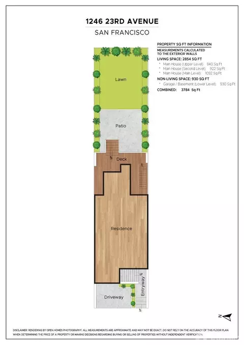 Floorplan - 1246 23rd Ave, San Francisco, CA 94122 photo 2 of 2