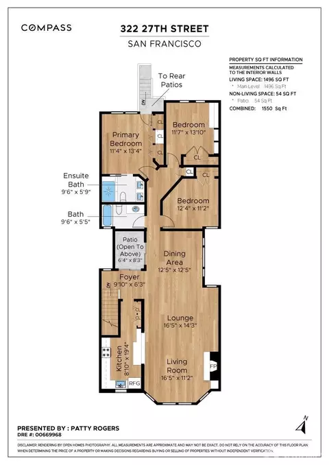 Floorplan - 322 27th St, San Francisco, CA 94131 photo 1 of 1