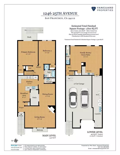 Floorplan - 1246 25th Ave, San Francisco, CA 94122 photo 1 of 2