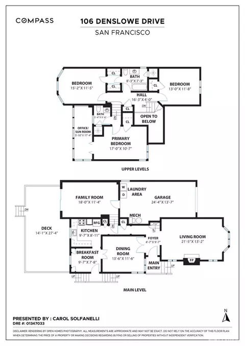 Floorplan - 106 Denslowe Dr, San Francisco, CA 94132 photo 1 of 1