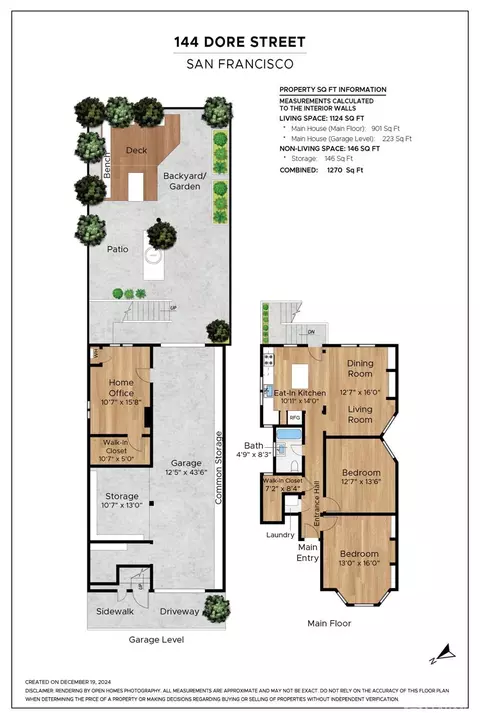 Floorplan - 144 Dore St, San Francisco, CA 94103 photo 1 of 1