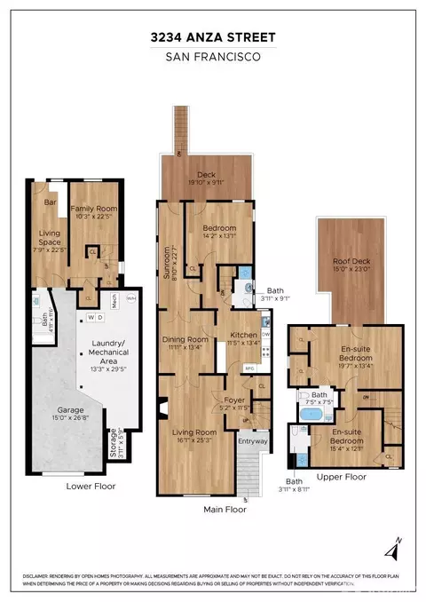 Floorplan - 3234 Anza St, San Francisco, CA 94121 photo 1 of 6