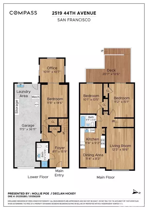 Floorplan - 2519 44th Ave, San Francisco, CA 94116 photo 1 of 1