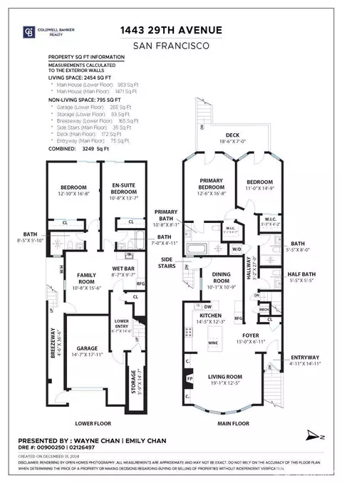 Floorplan - 1443 29th Ave, San Francisco, CA 94122 photo 1 of 2