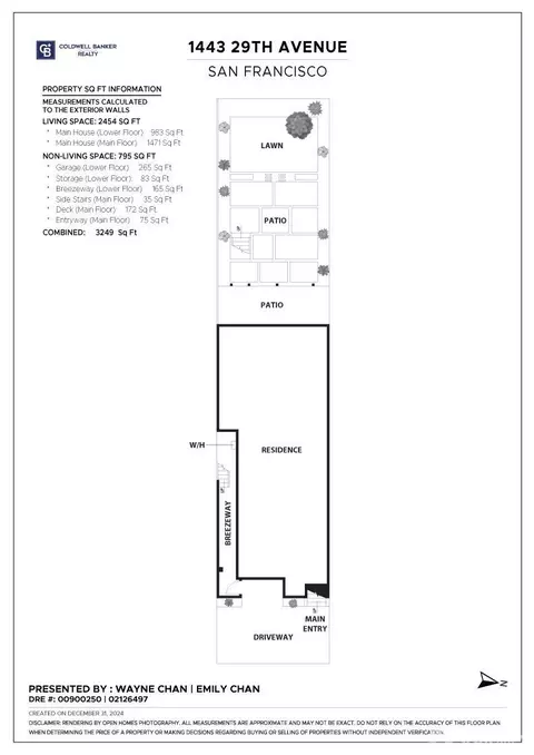 Floorplan - 1443 29th Ave, San Francisco, CA 94122 photo 2 of 2