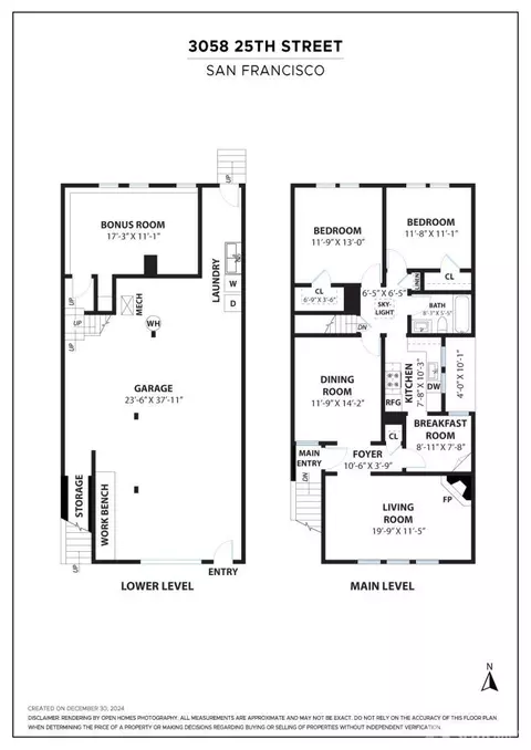 Floorplan - 3058 25th St, San Francisco, CA 94110 photo 1 of 1
