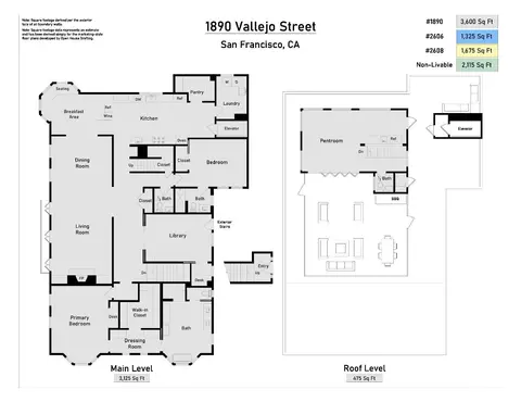 Floorplan - 2606 Octavia St, San Francisco, CA 94123 photo 1 of 2