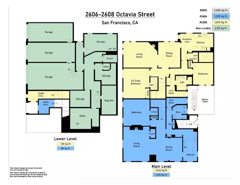Floorplan - 2606 Octavia St, San Francisco, CA 94123 photo 2 of 2