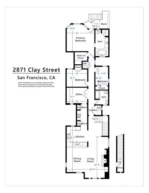 Floorplan - 2871 Clay St, San Francisco, CA 94115 photo 3 of 3