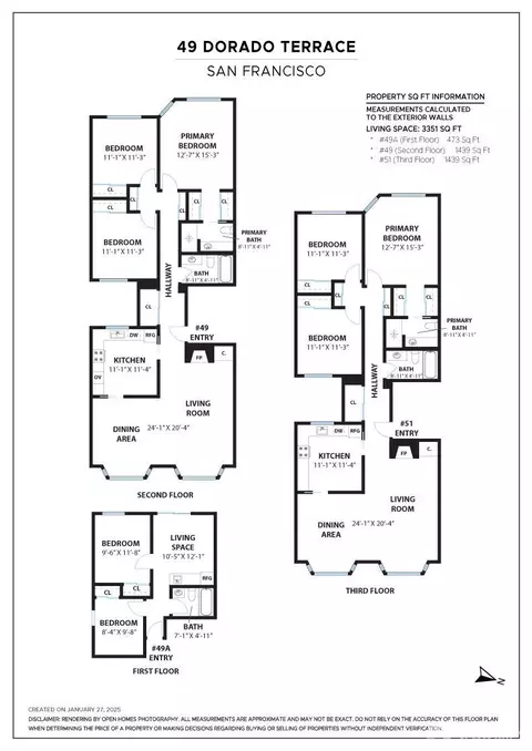 Floorplan - 49 Dorado Ter, San Francisco, CA 94112 photo 1 of 1