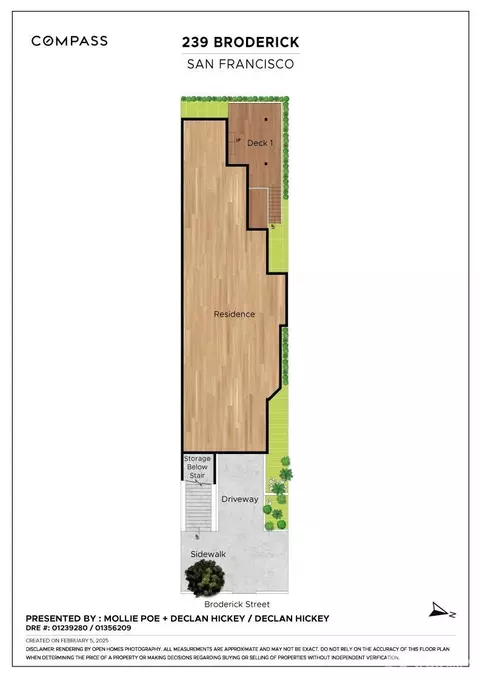 Floorplan - 239 Broderick St, San Francisco, CA 94117 photo 2 of 2
