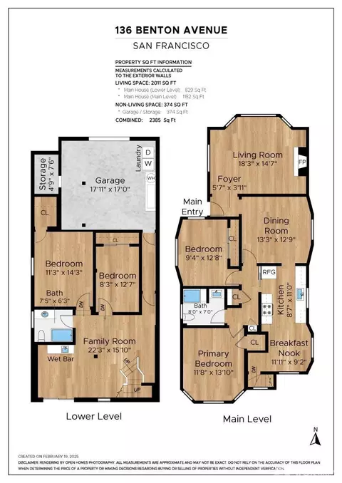 Floorplan - 136 Benton Ave, San Francisco, CA 94112 photo 1 of 1