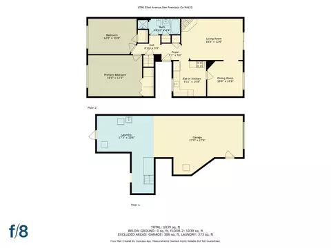 Floorplan - 1758 32nd Ave, San Francisco, CA 94122 photo 1 of 1