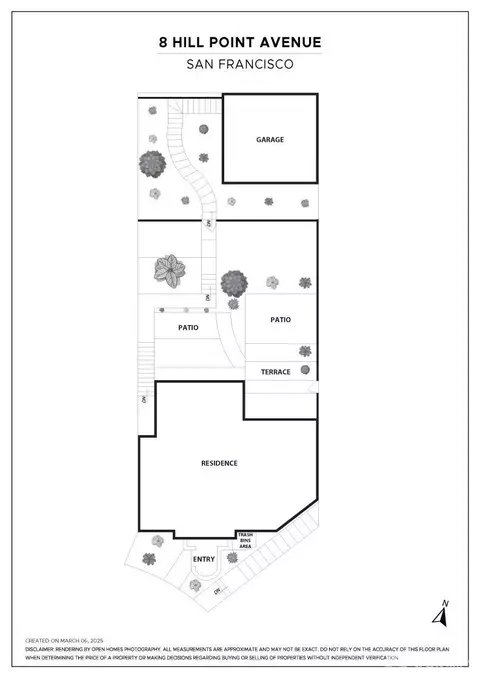 Floorplan - 8 Hill Point Ave, San Francisco, CA 94117 photo 2 of 2