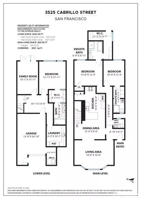 Floorplan - 3525 Cabrillo St, San Francisco, CA 94121 photo 1 of 1