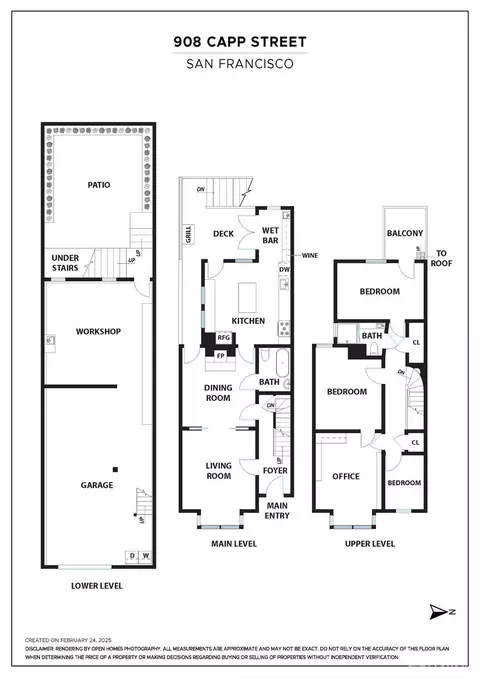 Floorplan - 908 Capp St, San Francisco, CA 94110 photo 1 of 1