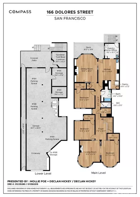 Floorplan - 166 Dolores St, San Francisco, CA 94103 photo 1 of 2