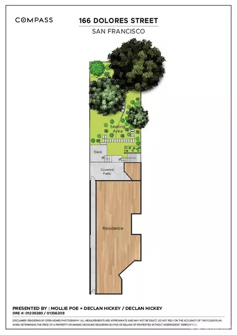 Floorplan - 166 Dolores St, San Francisco, CA 94103 photo 2 of 2