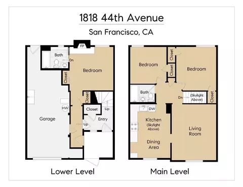Floorplan - 1818 44th Ave, San Francisco, CA 94122 photo 3 of 3
