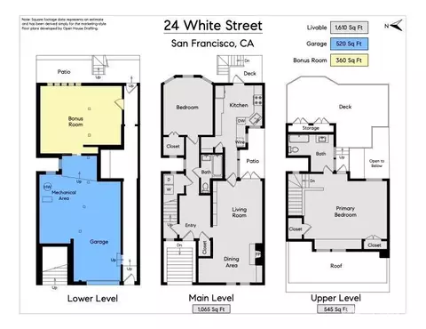 Floorplan - 24 White St, San Francisco, CA 94109 photo 2 of 2