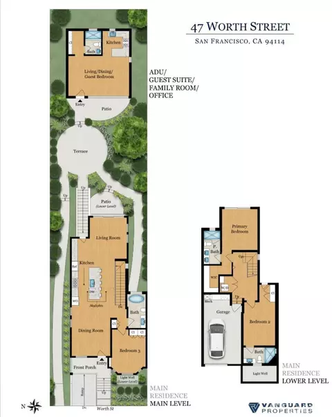 Floorplan - 47 Worth St, San Francisco, CA 94114 photo 1 of 2