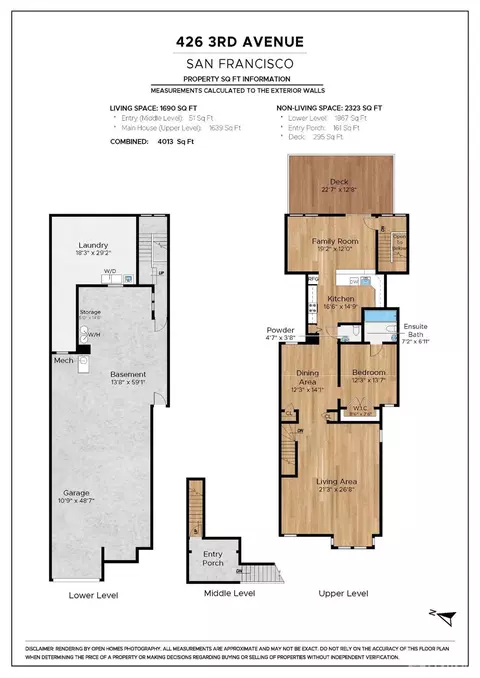 Floorplan - 426 3rd Ave, San Francisco, CA 94118 photo 1 of 1