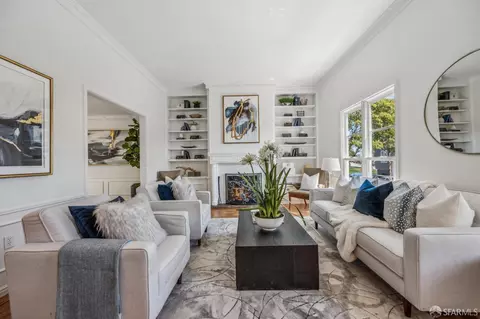 Living - 25 Roselyn Ter, San Francisco, CA 94118 photo 2 of 5