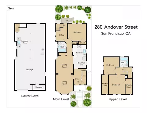 Floorplan - 280 Andover St, San Francisco, CA 94110 photo 1 of 1