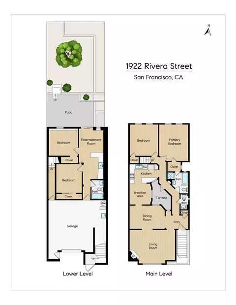 Floorplan - 1922 Rivera St, San Francisco, CA 94116 photo 1 of 3