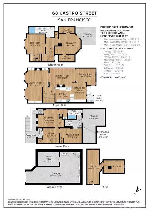 Floorplan - 68 Castro St, San Francisco, CA 94114 photo 2 of 2