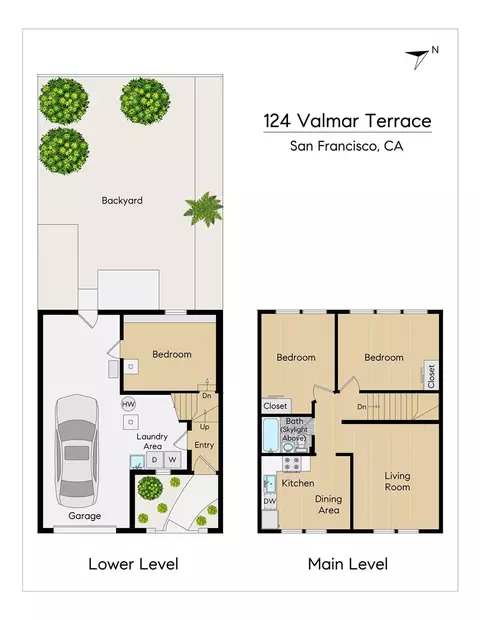 Floorplan - 124 Valmar Ter, San Francisco, CA 94112 photo 1 of 3