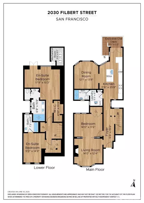 Floorplan - 2030 Filbert St, San Francisco, CA 94123 photo 1 of 2