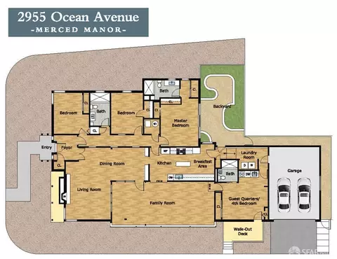 Floorplan - 2955 Ocean Ave, San Francisco, CA 94132 photo 1 of 1