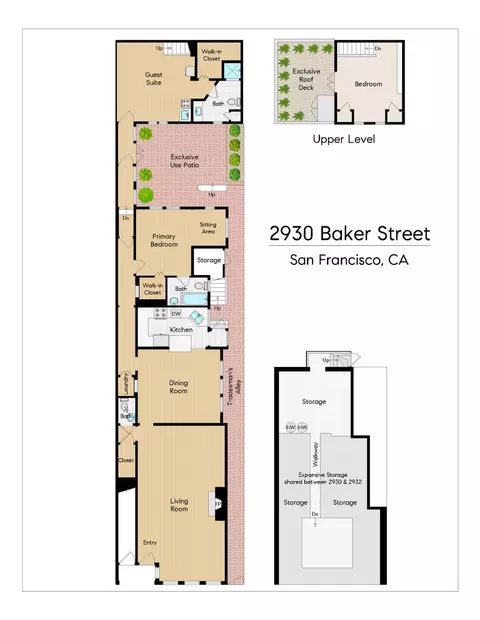 Floorplan - 2930 Baker St, San Francisco, CA 94123 photo 1 of 1