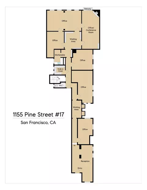 Floorplan - 1155 Pine St #17, San Francisco, CA 94109 photo 1 of 1