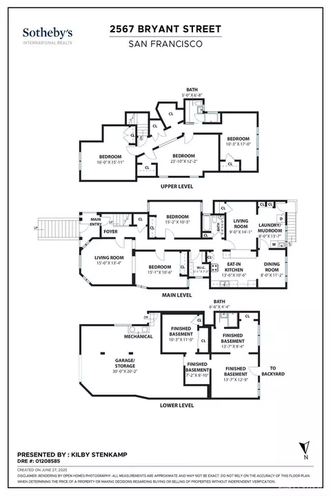 Floorplan - 2567 Bryant St, San Francisco, CA 94110 photo 2 of 2