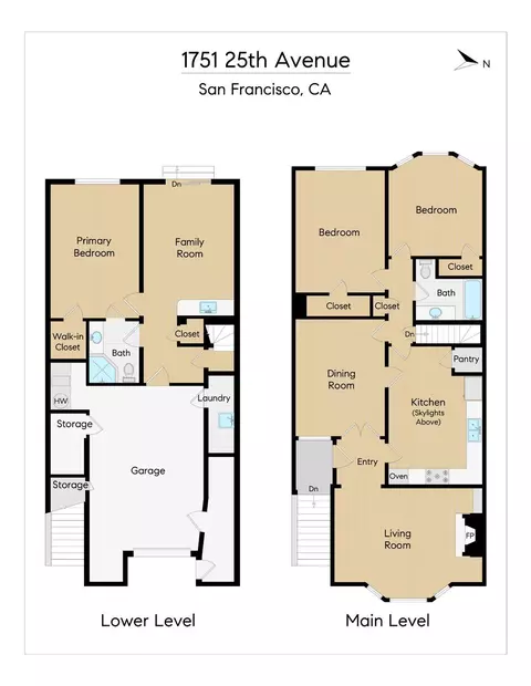 Floorplan - 1751 25th Ave, San Francisco, CA 94122 photo 1 of 1