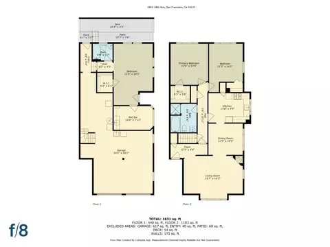 Floorplan - 1601 34th Ave, San Francisco, CA 94122 photo 1 of 1