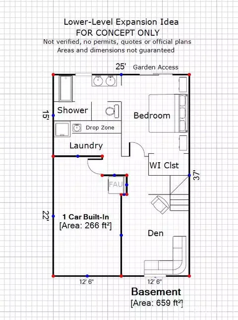 Floorplan - 363 Panorama Dr, San Francisco, CA 94131 photo 1 of 1