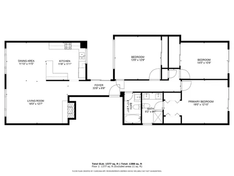 Floorplan - 529 37th Ave, San Francisco, CA 94121 photo 1 of 2
