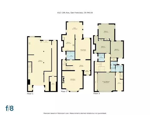 Floorplan - 612 12th Ave, San Francisco, CA 94118 photo 1 of 1
