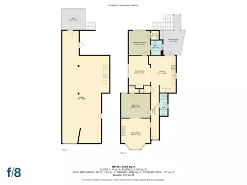Floorplan - 2733 Sutter St, San Francisco, CA 94115 photo 1 of 1