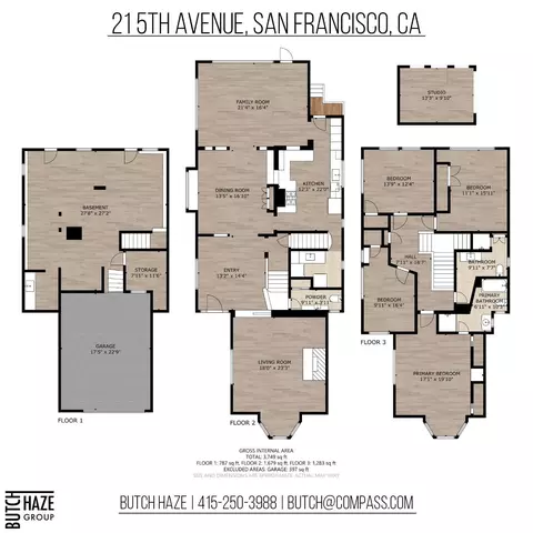 Floorplan - 21 5th Ave, San Francisco, CA 94118 photo 1 of 1