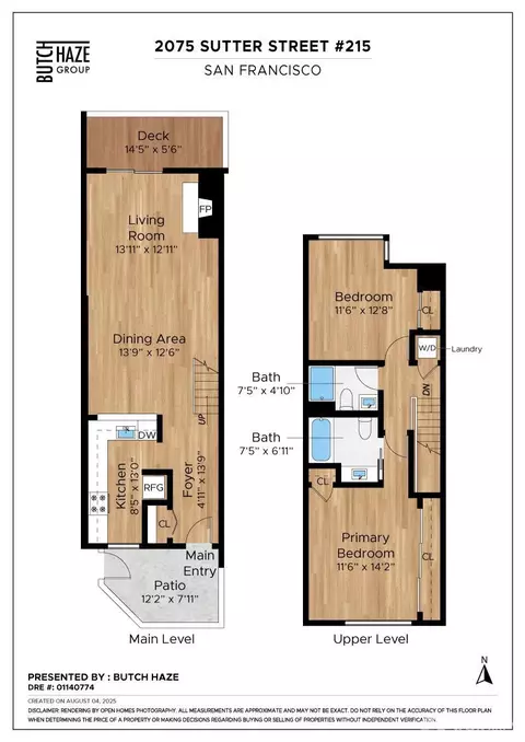 Floorplan - 2075 Sutter St #215, San Francisco, CA 94115 photo 1 of 1